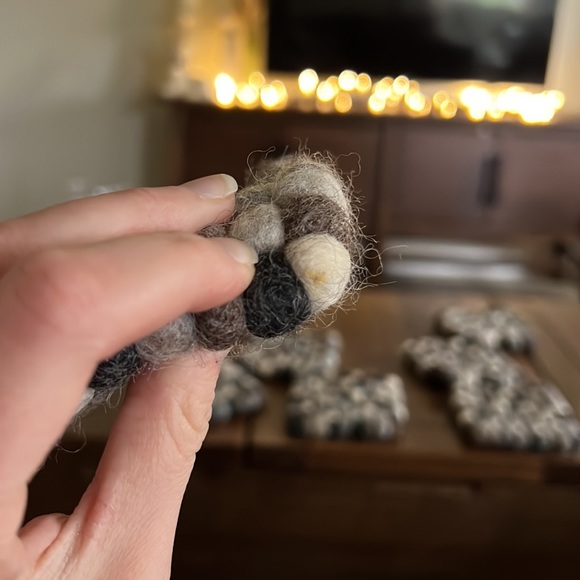 Handmade Wool Coasters - Picture 4 of 4